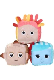 Dobranocny Ogród pluszowe kostki sensoryczne 3 szt