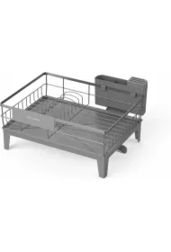 Suszarka do naczyń z odpływem 360° szary