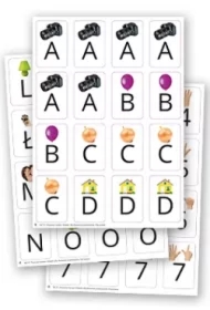 Drużyna marzeń. Alfabet z obrazkami przedszkole. Pięciolatek