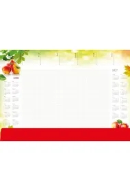 Terminarz - Planer A2 z listwą 2026 Gruszki