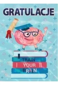 Karnet B6 Gratulacje Mózg