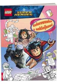 LEGO(R) DC Super Heroes. Kolorowanka z naklejkami