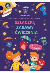 Nadlatuje statek kosmiczny, a w nim... szlaczki, zabawy i ćwiczenia
