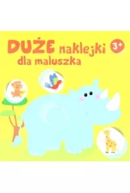 Duże naklejki dla maluszka 3+ - Nosorożec