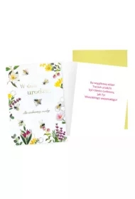 Karnet W dniu urodzin