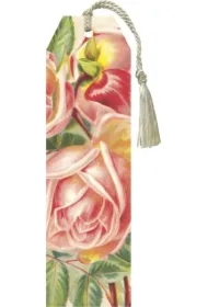 Zakładka 130 ze wstążką Różowe róże