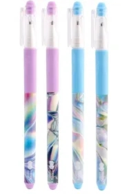 Długopis wymazywalny Holo Wave z gripem niebieski