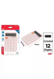 Kalkulator 8,7x14cm różowy