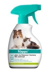 Płyn przeciw kleszczom i komarom dla zwierząt