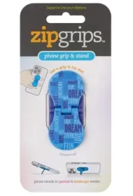 ZipGrip uchwyt na palce do telefonu Niebieskie sł
