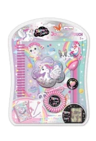 Notatnik na spirali w saszetce Jednorożec