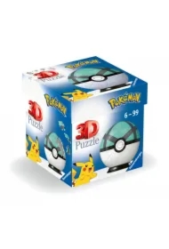 Puzzle Kula 54 el. 3D Pokemon Net Ball