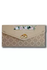 Karnet-koperta Ślub kraft