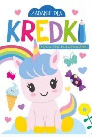 Zadanie dla kredki. Magiczne kolorowanki