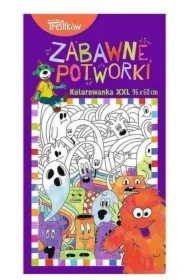 Kolorowanka XXL. Zabawne potworki