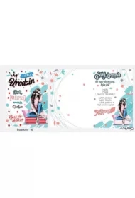 Karnet Bueno B6 + koperta wzór nr 16 Urodziny