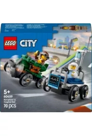 LEGO City Zestaw wyścigówek: samolot kontra łóżko szpitalne 60459