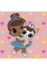 Malowanie po numerach - L.O.L. Surprise! 40x40cm