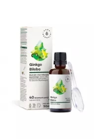 Ginkgo Biloba ekstrakt Miłorząb Japoński 50:1 45 mg Suplement diety
