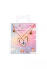 Naszyjniki przyjaźni dla dziewczynki BFF Jednorożec