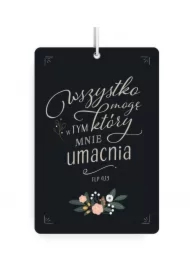 Zawieszka zapachowa - Wszystko mogę