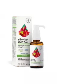 Witamina D3 2000 IU + K2 Vegan - suplement diety