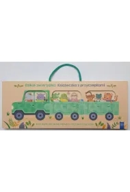 Książeczka z przyczepkami. Dzikie zwierzątka