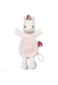 Przytulanka komforter pacynka świecąca w ciemności Jednorożec Lena 0 m+