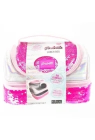 Lunchbox różowy fluo