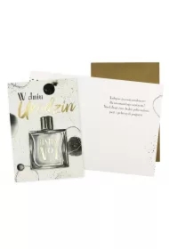 Karnet B6 Urodziny (męskie, perfumy)