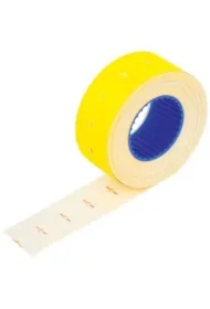 Etykiety do cen proste żółte (5 szt)