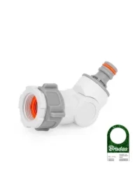 Przyłącze na kran regulowane gw 1"-3/4" /white line