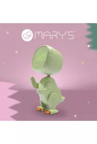 Budzik robo dino zielony