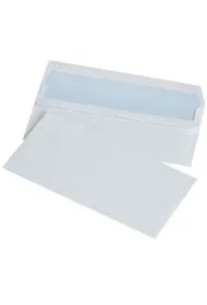 Koperta samoklejąca biała 11x22cm