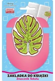 Zakładka znacznik - Liść monstery
