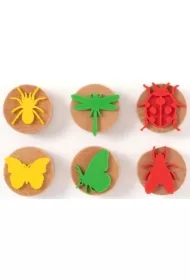 Stemple drewniane owady 6 szt