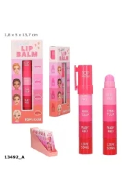 Balsam do ust koloryzujący Top Model BEAUTY&ME 1sztyft-4kolory 13492A