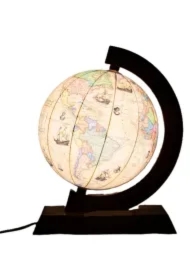Globus trasami odkrywców podświetl. 25cm UA