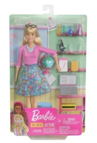 Barbie. Lalka Nauczycielka z laptopem
