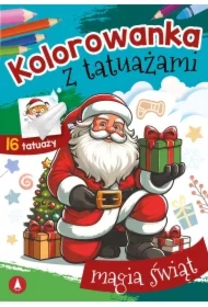 Kolorowanka z tatuażami. Magia świąt