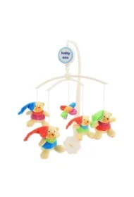 Karuzelka nad łóżeczko Misie w szlafmycach