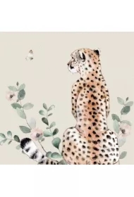 Karnet Swarovski kwadrat CL4709 Gepard