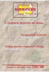 Miniatury matematyczne 58 O rysowaniu stycznych..