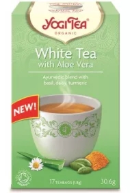 Herbata biała z aloesem (white tea with aloe vera)