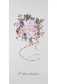 Karnet Imieniny I 12 - Bukiet