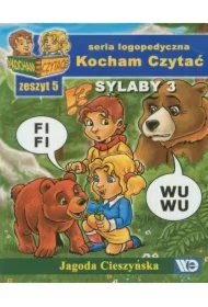 Kocham czytać zeszyt 5. Sylaby 3