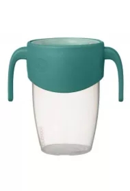 Kubek 360 do nauki picia dla dzieci kubek treningowy niekapek emerald forest