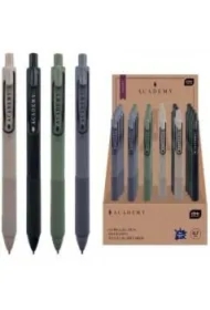 Długopis automat grip Perfect Academy niebieski