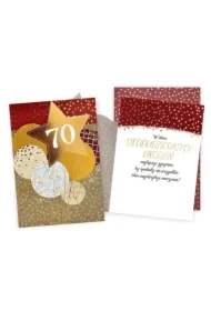Karnet Urodziny 70