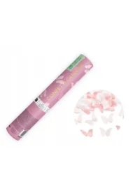 Tuba z motylkami różowy 20cm